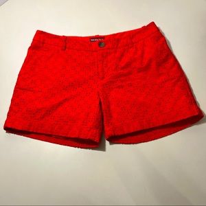 Merona Eyelet Shorts, Size 2